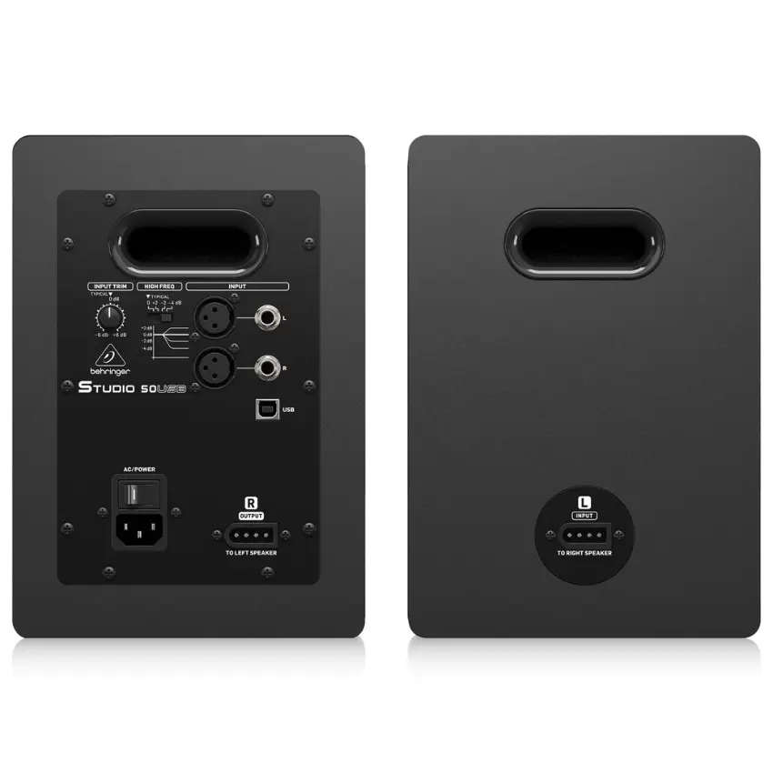 Monitores de Estudio Biamplificados Behringer Studio 50USB (Par)