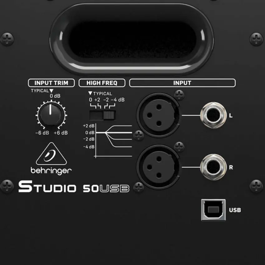 Monitores de Estudio Biamplificados Behringer Studio 50USB (Par)