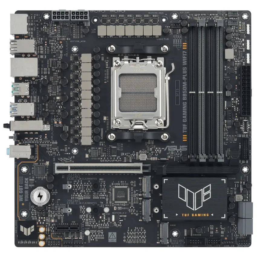 Motherboard ASUS TUF GAMING B850M-PLUS WIFI7, Socket AM5