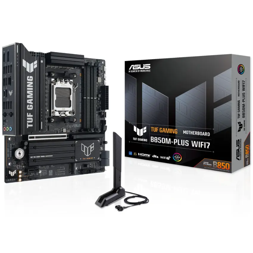 Motherboard ASUS TUF GAMING B850M-PLUS WIFI7, Socket AM5