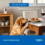 Cámara de Seguridad Wi-Fi TP-Link Tapo C250, 4K, 8 MP, Pan / Tilt, Visión nocturna, Interior