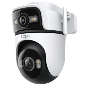 Cámara de Seguridad Wi-Fi TP-Link Tapo C545D, 3 MP, Doble lente, Pan / Tilt, Visión nocturna, Exterior