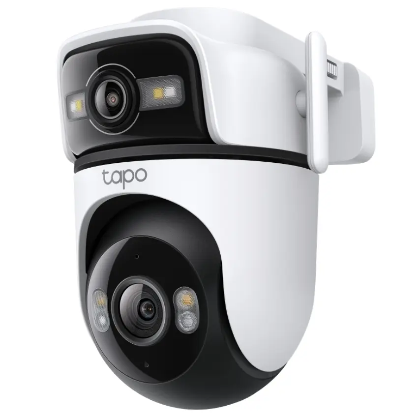 Cámara de Seguridad Wi-Fi TP-Link Tapo C545D, 3 MP, Doble lente, Pan / Tilt, Visión nocturna, Exterior