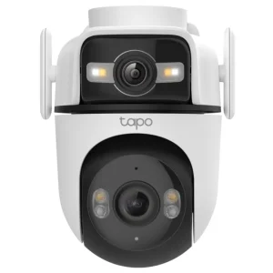 Cámara de Seguridad Wi-Fi TP-Link Tapo C545D, 3 MP, Doble lente, Pan / Tilt, Visión nocturna, Exterior
