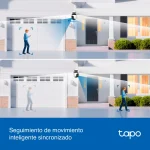 Cámara de Seguridad Wi-Fi TP-Link Tapo C545D, 3 MP, Doble lente, Pan / Tilt, Visión nocturna, Exterior