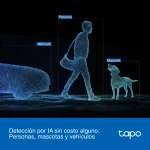 Cámara de Seguridad Wi-Fi TP-Link Tapo C545D, 3 MP, Doble lente, Pan / Tilt, Visión nocturna, Exterior