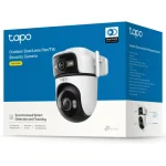 Cámara de Seguridad Wi-Fi TP-Link Tapo C545D, 3 MP, Doble lente, Pan / Tilt, Visión nocturna, Exterior