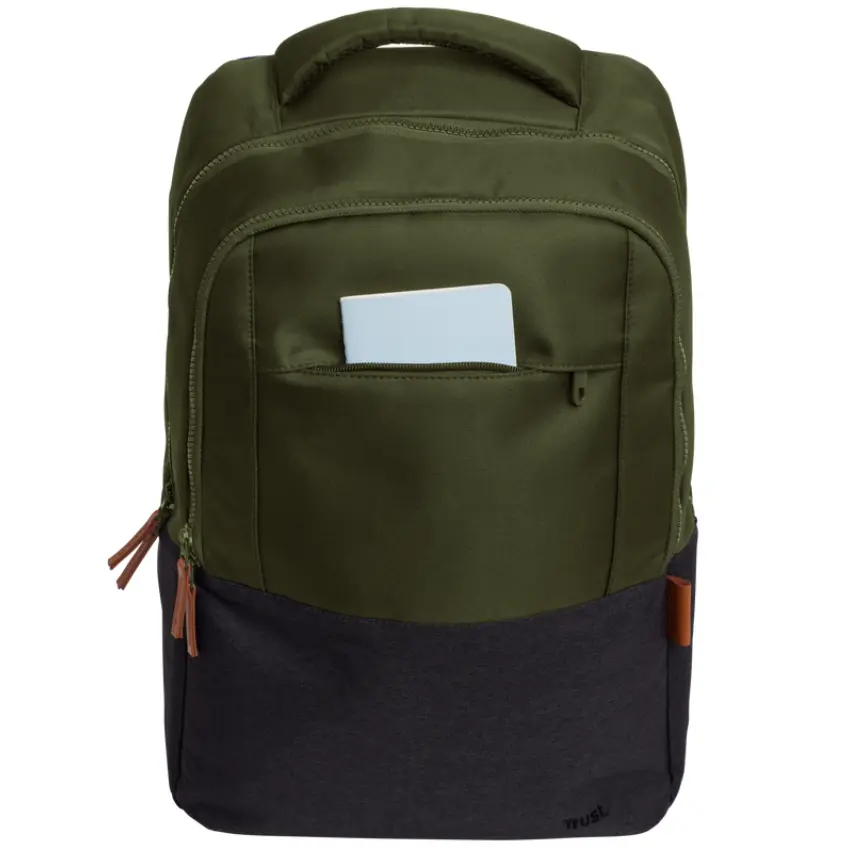 Mochila Trust Lisboa, Admite Notebook de 16", Verde Mochila Trust Lisboa, Admite Notebook de 16", Verde