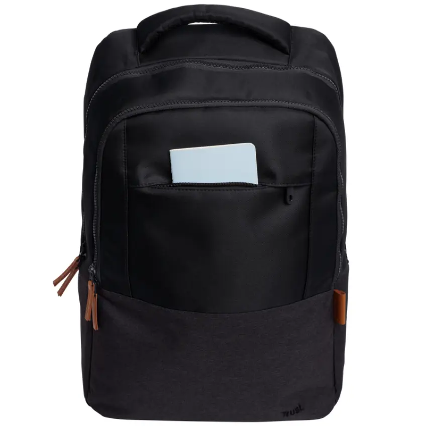 Mochila Trust Lisboa, Admite Notebook de 16", Negro Mochila Trust Lisboa, Admite Notebook de 16", Negro