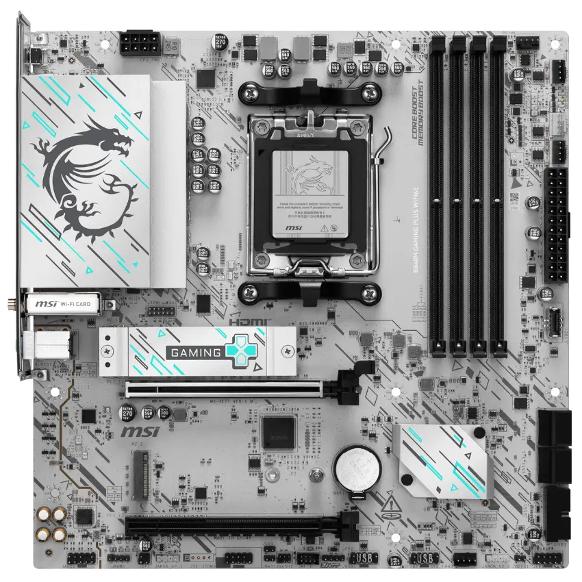 Motherboard MSI B840M GAMING WIFI6E, Socket AM5 Motherboard MSI B840M GAMING WIFI6E, Socket AM5