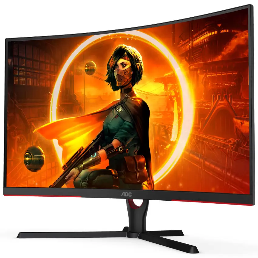 Monitor Gamer AGON by AOC C32G3E, 31.5", VA, 165Hz, Curvo, 1000R, 1920x1080, 1ms, DisplayPort, HDMI Monitor Gamer AGON by AOC C32G3E, 31.5", VA, 165Hz, Curvo, 1000R, 1920x1080, 1ms, DisplayPort, HDMI