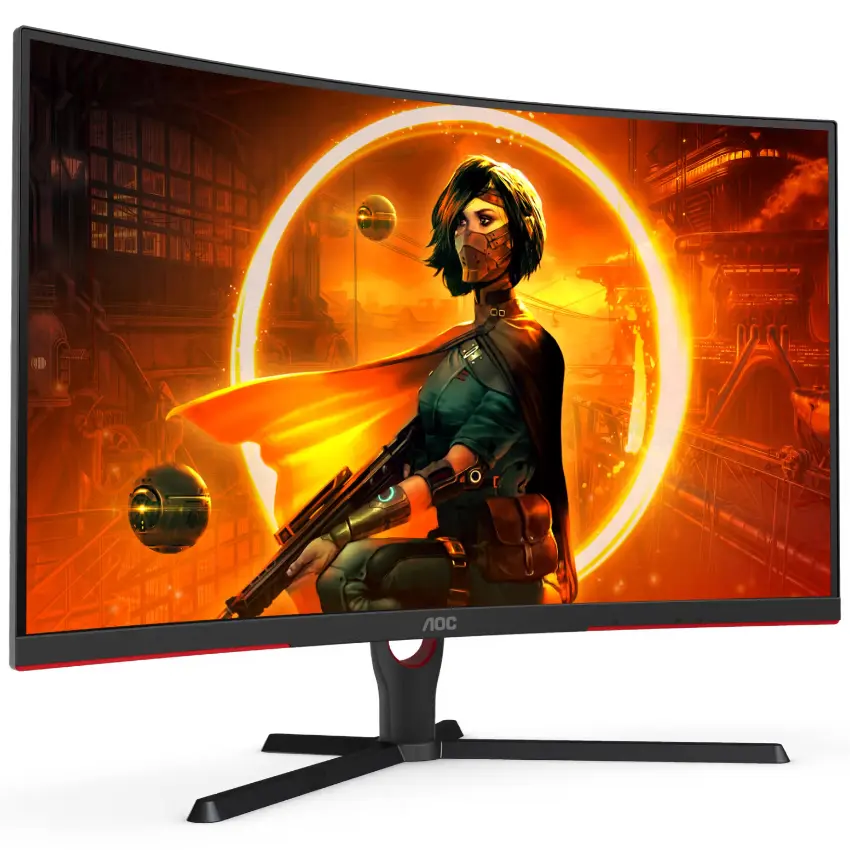Monitor Gamer AGON by AOC C32G3E, 31.5", VA, 165Hz, Curvo, 1000R, 1920x1080, 1ms, DisplayPort, HDMI Monitor Gamer AGON by AOC C32G3E, 31.5", VA, 165Hz, Curvo, 1000R, 1920x1080, 1ms, DisplayPort, HDMI