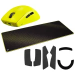 Mouse Inalámbrico Corsair M75 AIR Launch Edition Bundle, Gamer, Bluetooth, Amarillo