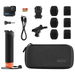 Cámara GoPro HERO Action Camera Specialty Bundle, The Handler, 3 Soportes Adhesivos Curvos, 3 Soportes Adhesivos Planos, Hebilla de Montaje + Tornillo de Mariposa, Tarjeta SanDisk MicroSD de 64 GB, Estuche