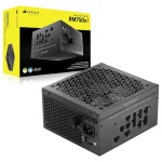 Fuente de alimentación modular Corsair RM750x SHIFT, 750W, 80 PLUS Gold, Interfaz de cableado lateral, Preparada para PCIe 5.1