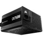 Fuente de Alimentación Semi Modular Corsair CX750M, 750W, 80 PLUS Bronze, Interfaz de Cableado Lateral, Preparada para PCIe 5.1