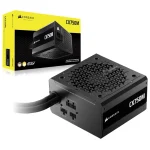 Fuente de Alimentación Semi Modular Corsair CX750M, 750W, 80 PLUS Bronze, Interfaz de Cableado Lateral, Preparada para PCIe 5.1