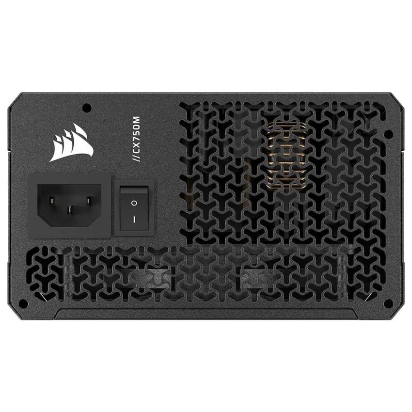 Fuente de Alimentación Semi Modular Corsair CX750M, 750W, 80 PLUS Bronze, Interfaz de Cableado Lateral, Preparada para PCIe 5.1