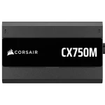 Fuente de Alimentación Semi Modular Corsair CX750M, 750W, 80 PLUS Bronze, Interfaz de Cableado Lateral, Preparada para PCIe 5.1