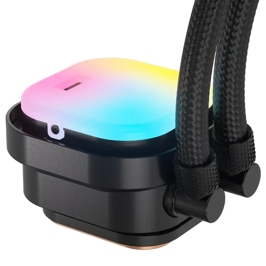 Refrigerador Líquido para CPU Corsair iCUE LINK TITAN 240 RX RGB AIO, Water Cooler, Negro