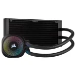 Refrigerador Líquido para CPU Corsair iCUE LINK TITAN 240 RX RGB AIO, Water Cooler, Negro