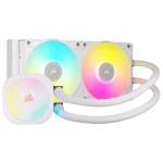 Refrigerador Líquido para CPU Corsair iCUE LINK TITAN 240 RX RGB AIO, Water Cooler, Blanco