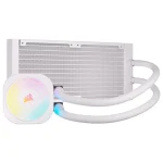 Refrigerador Líquido para CPU Corsair iCUE LINK TITAN 240 RX RGB AIO, Water Cooler, Blanco