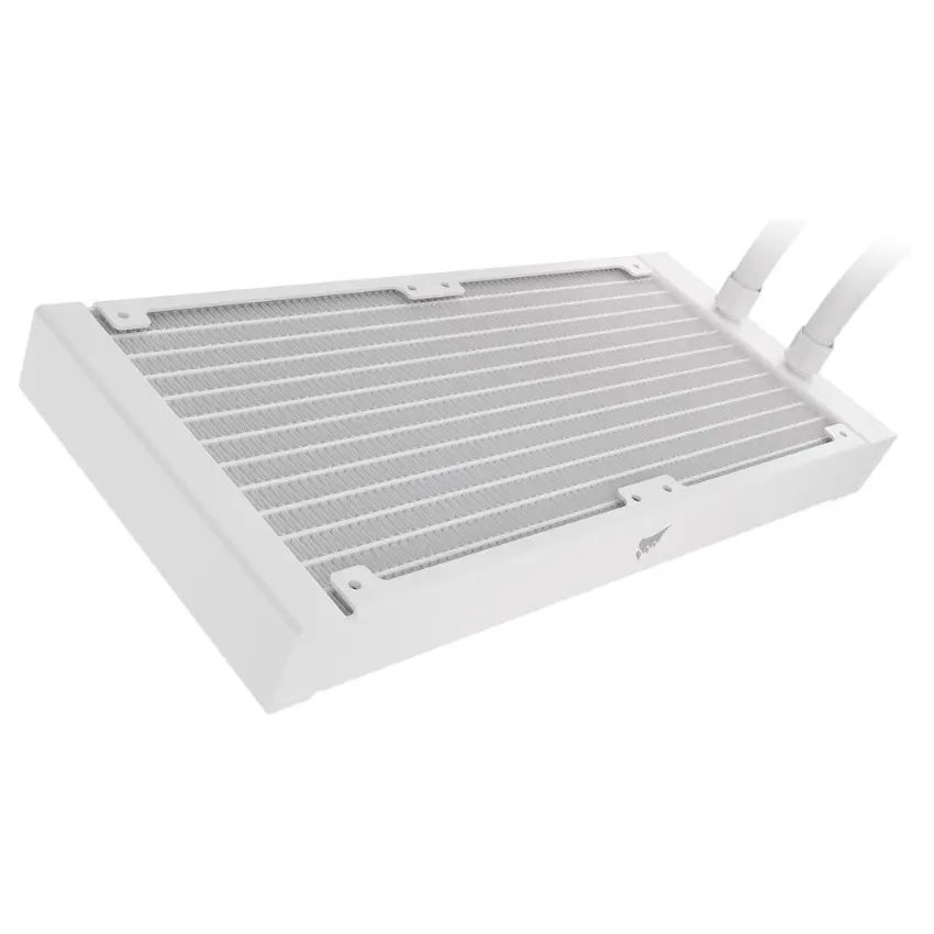 Refrigerador Líquido para CPU Corsair iCUE LINK TITAN 240 RX RGB AIO, Water Cooler, Blanco