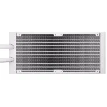 Refrigerador Líquido para CPU Corsair iCUE LINK TITAN 240 RX RGB AIO, Water Cooler, Blanco
