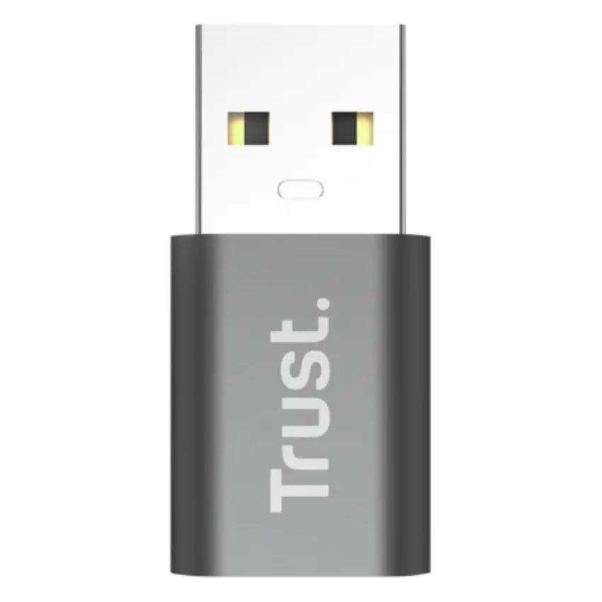 Adaptador USB-A a USB-C Trust Calyx, Pack de 2 Unidades