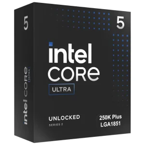 Procesador Intel Core Ultra 5 250K Plus, 4.2GHz, 18 Núcleos, 30MB L3, Sin cooler/disipador, Socket LGA1851, BOX