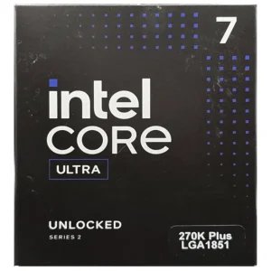 Procesador Intel Core Ultra 7 270K Plus, 3.7GHz, 24 Núcleos, 36MB L3, Sin cooler/disipador, Socket LGA1851, BOX