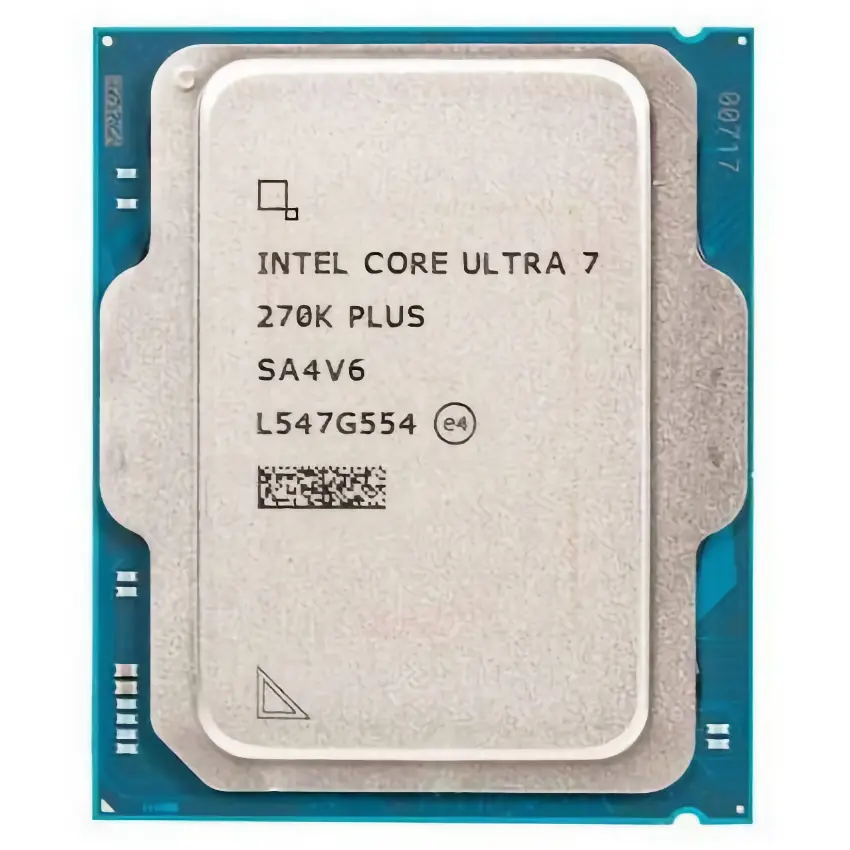 Procesador Intel Core Ultra 7 270K Plus, 3.7GHz, 24 Núcleos, 36MB L3, Sin cooler/disipador, Socket LGA1851, BOX Procesador Intel Core Ultra 7 270K Plus, 3.7GHz, 24 Núcleos, 36MB L3, Sin cooler/disipador, Socket LGA1851, BOX