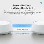Sistema Wi-Fi Mesh TP-Link Deco BE22, Gigabit, BE3600, Doble Banda, Pack de 3