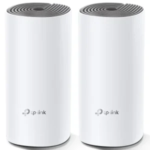 Sistema Wi-Fi Mesh TP-Link Deco E4, AC1200, Doble Banda, Pack de 2