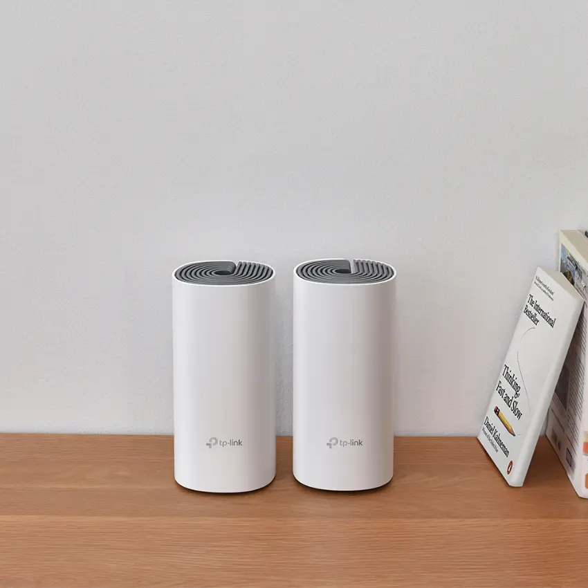 Sistema Wi-Fi Mesh TP-Link Deco E4, AC1200, Doble Banda, Pack de 2