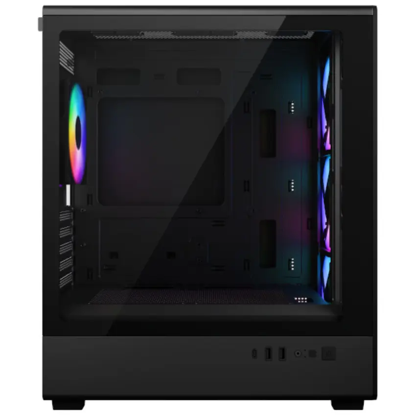 Gabinete Cooler Master Elite 350, Micro ATX, Sin Fuente, Vidrio Templado, 4 Fan 12 cm ARGB, Negro Gabinete Cooler Master Elite 350, Micro ATX, Sin Fuente, Vidrio Templado, 4 Fan 12 cm ARGB, Negro