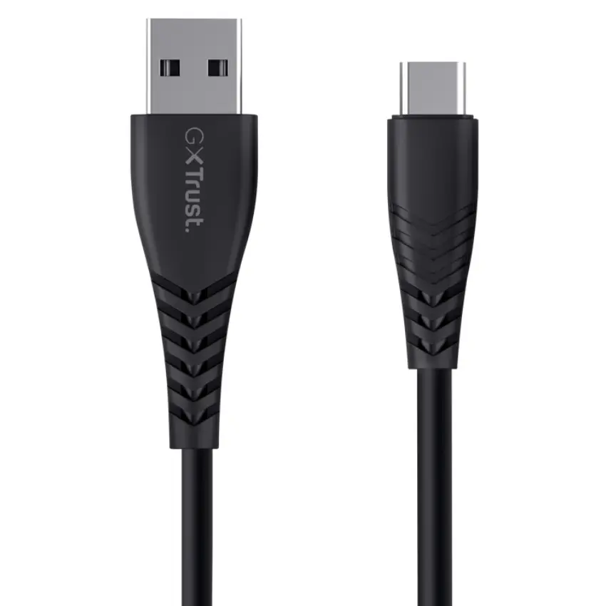 Cable USB-C a USB-A Trust Gaming GXT 226, 3 Metros de Largo Cable USB-C a USB-A Trust Gaming GXT 226, 3 Metros de Largo