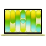 Apple MacBook Neo de 13", Chip A18 Pro, Citrus, Amarillo Limón