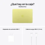 Apple MacBook Neo de 13", Chip A18 Pro, Citrus, Amarillo Limón