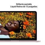 Apple MacBook Neo de 13", Chip A18 Pro, Blush, Rosa