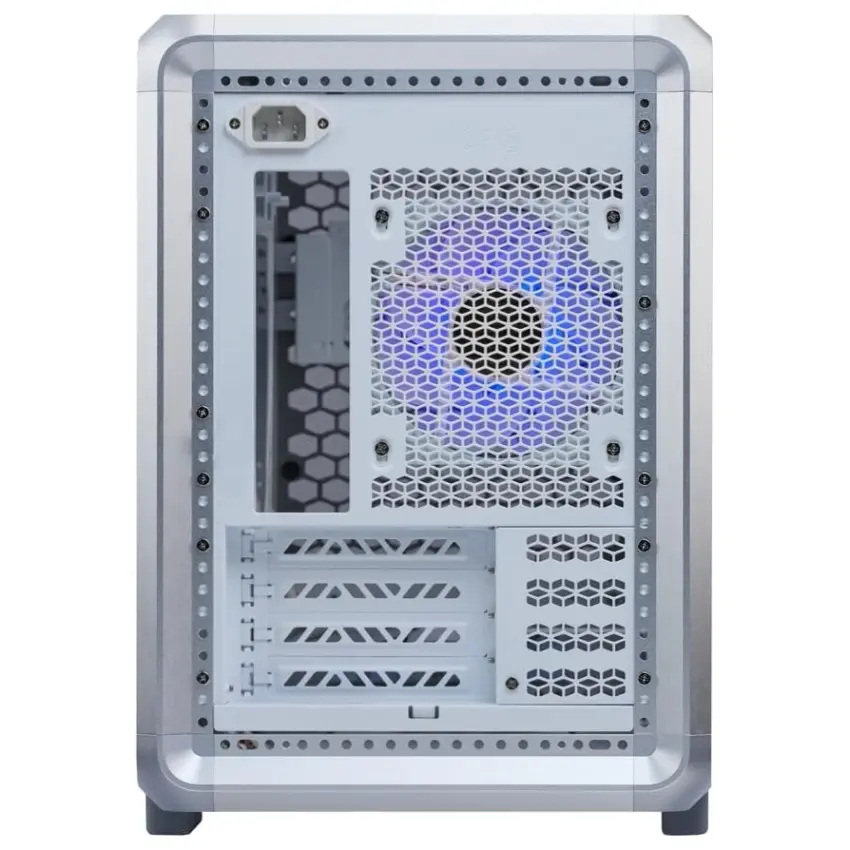 Gabinete Cooler Master MasterFrame 400 Mesh, Micro-ATX, Sin Fuente, Vidrio Templado, 1 Fan 12 cm ARGB, Plateado Gabinete Cooler Master MasterFrame 400 Mesh, Micro-ATX, Sin Fuente, Vidrio Templado, 1 Fan 12 cm ARGB, Plateado