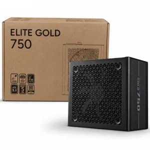 Fuente de Alimentación Modular Cooler Master Elite Gold 750, 750W 80 Plus Gold, Compatible con ATX 3.1 y PCIe 5.1