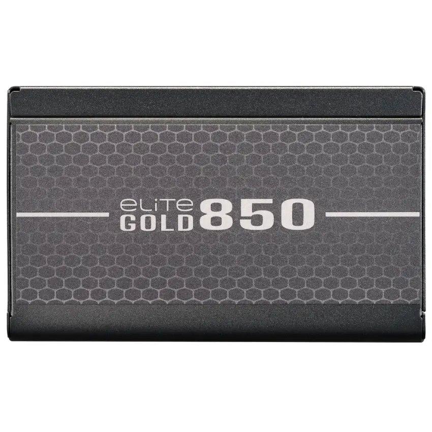 Fuente de Alimentación Modular Cooler Master Elite Gold 850, 850W 80 Plus Gold, Compatible con ATX 3.1 y PCIe 5.1 Fuente de Alimentación Modular Cooler Master Elite Gold 850, 850W 80 Plus Gold, Compatible con ATX 3.1 y PCIe 5.1