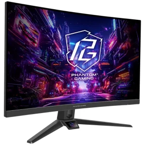 Monitor Gamer ASRock PG27FRS1A, 27", VA, 280Hz, Curvo, 1500R, 1920x1080, 1ms, DisplayPort, HDMI
