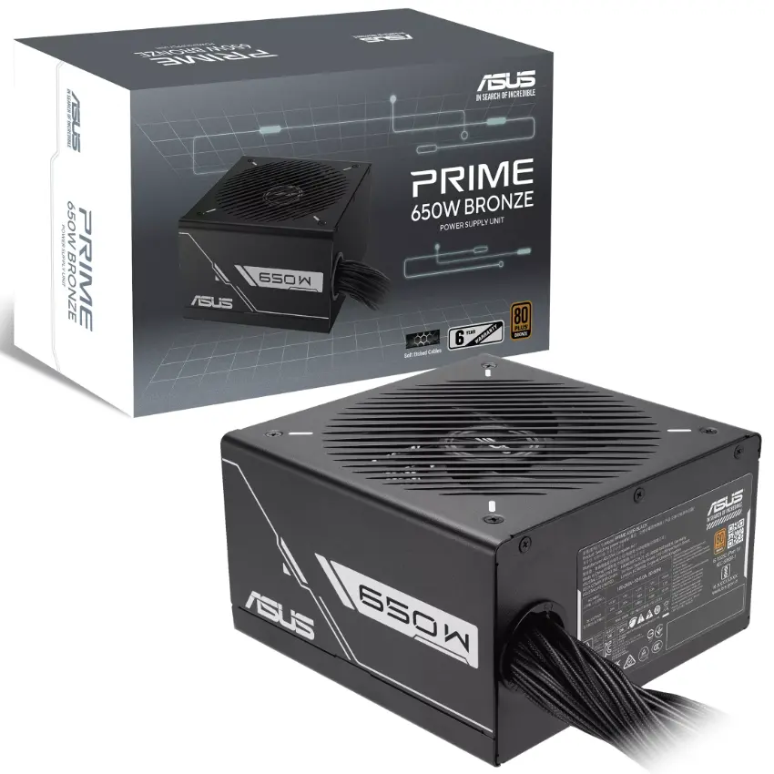 Fuente de alimentación ASUS Prime 650W Bronze Fuente de alimentación ASUS Prime 650W Bronze
