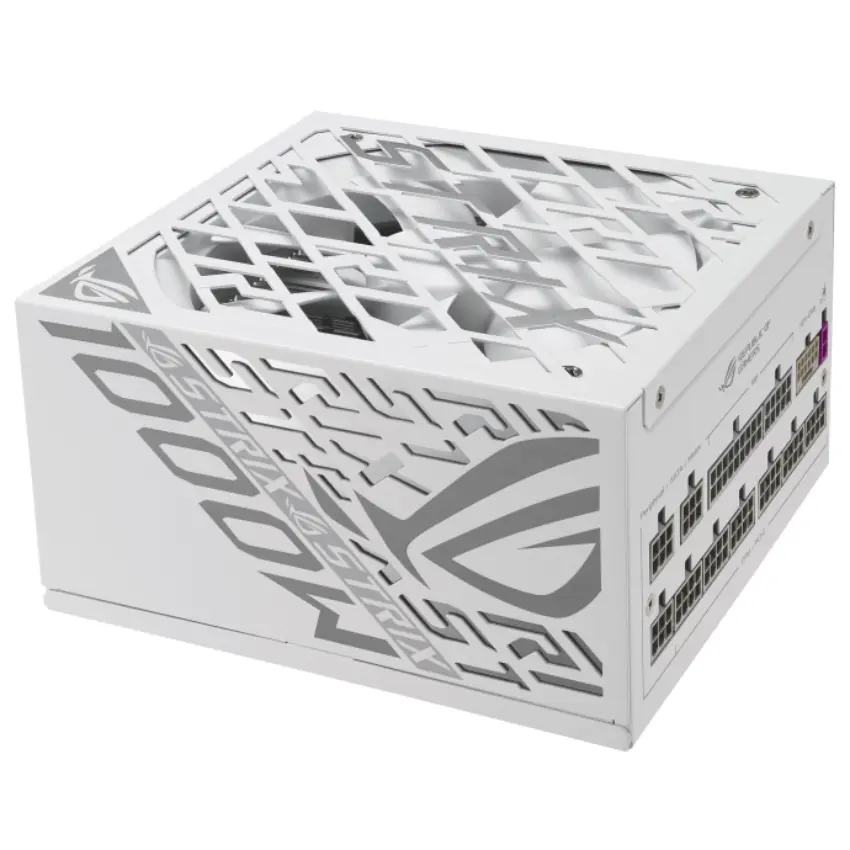 Fuente de alimentación modular ASUS ROG Strix 1000W Platinum White Edition Fuente de alimentación modular ASUS ROG Strix 1000W Platinum White Edition
