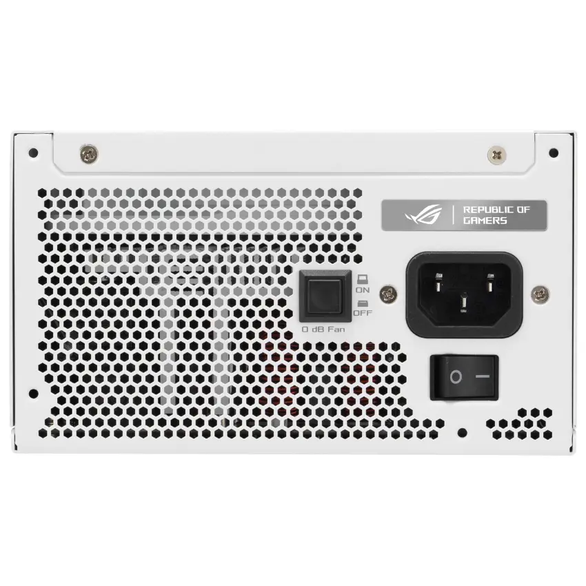 Fuente de alimentación modular ASUS ROG Strix 1000W Platinum White Edition Fuente de alimentación modular ASUS ROG Strix 1000W Platinum White Edition