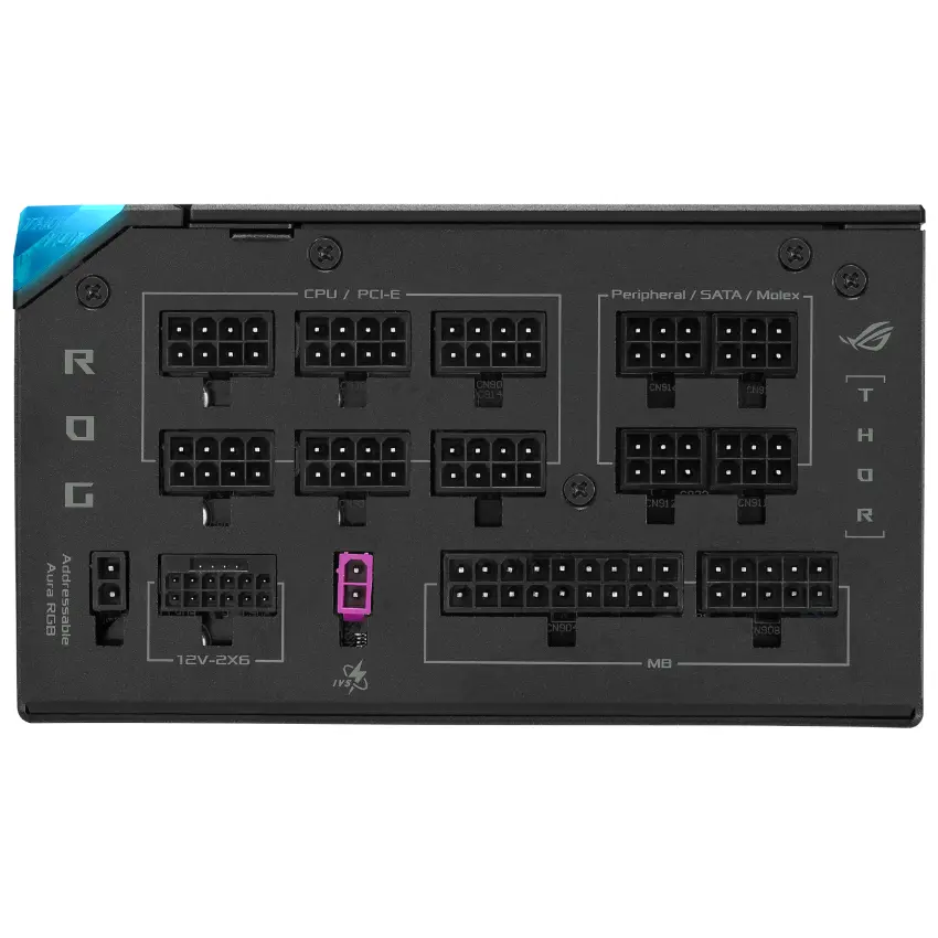 Fuente de alimentación modular ASUS ROG Thor 1000W Platinum III Fuente de alimentación modular ASUS ROG Thor 1000W Platinum III