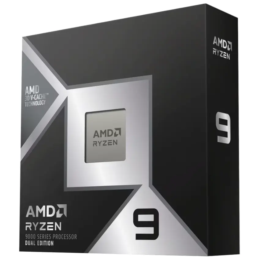 Procesador AMD Ryzen 9 9950X3D2 Dual Edition, Sin cooler/disipador, Radeon, Socket AM5, BOX Procesador AMD Ryzen 9 9950X3D2 Dual Edition, Sin cooler/disipador, Radeon, Socket AM5, BOX